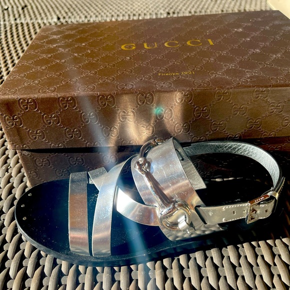 Gucci size 37 sandals - Picture 2 of 5